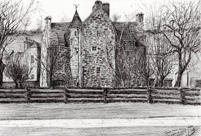 Queen Marys Haus Jedburgh, 2006 von Vincent Alexander Booth